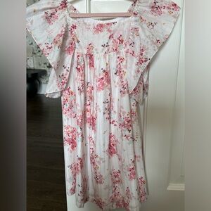 Bonton floral girls dress. Size 6